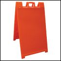 Orange Signicade A-Frame & Curb Sign